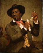 William Sidney Mount The Bone Player oil painting picture wholesale
